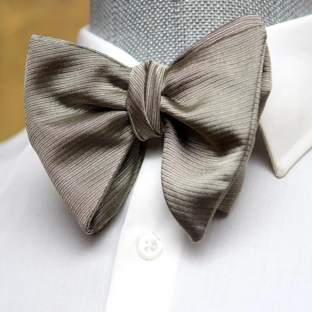 NWT Men's Self-tied Bow Tie Silk big Butterfly Bowtie S673‎